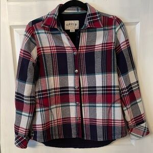Orvis Multicolor Plaid Utility Jacket